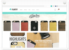 UWeb template demo 1 screenshot