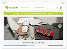 UWeb template demo 4 screenshot